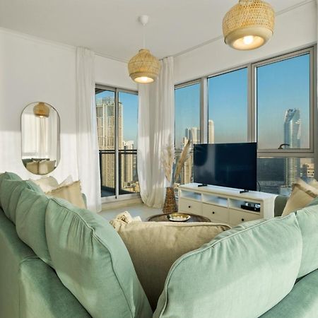 Chic And Zen Apartment, Near Burj Khalifa Tower Dubai Bagian luar foto