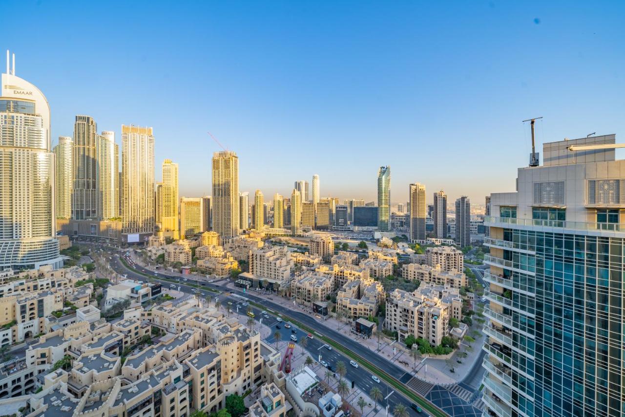 Chic And Zen Apartment, Near Burj Khalifa Tower Dubai Bagian luar foto