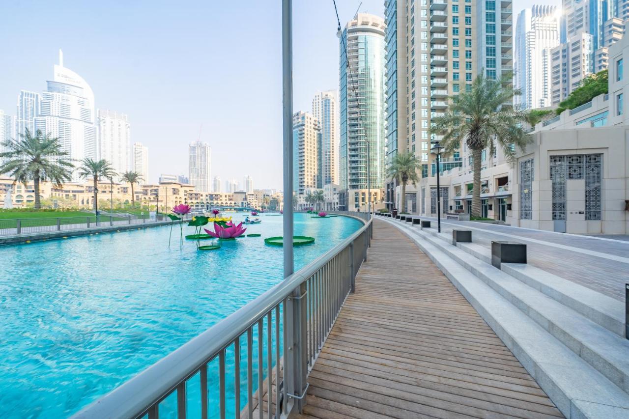 Chic And Zen Apartment, Near Burj Khalifa Tower Dubai Bagian luar foto